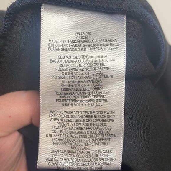 BCBGeneration blue suede mini skirt - Picture 6 of 8